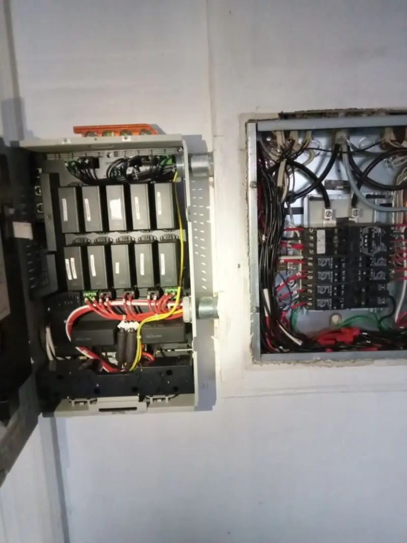 Electrical panel upgrade completed for Electrical Inspection in Geneva